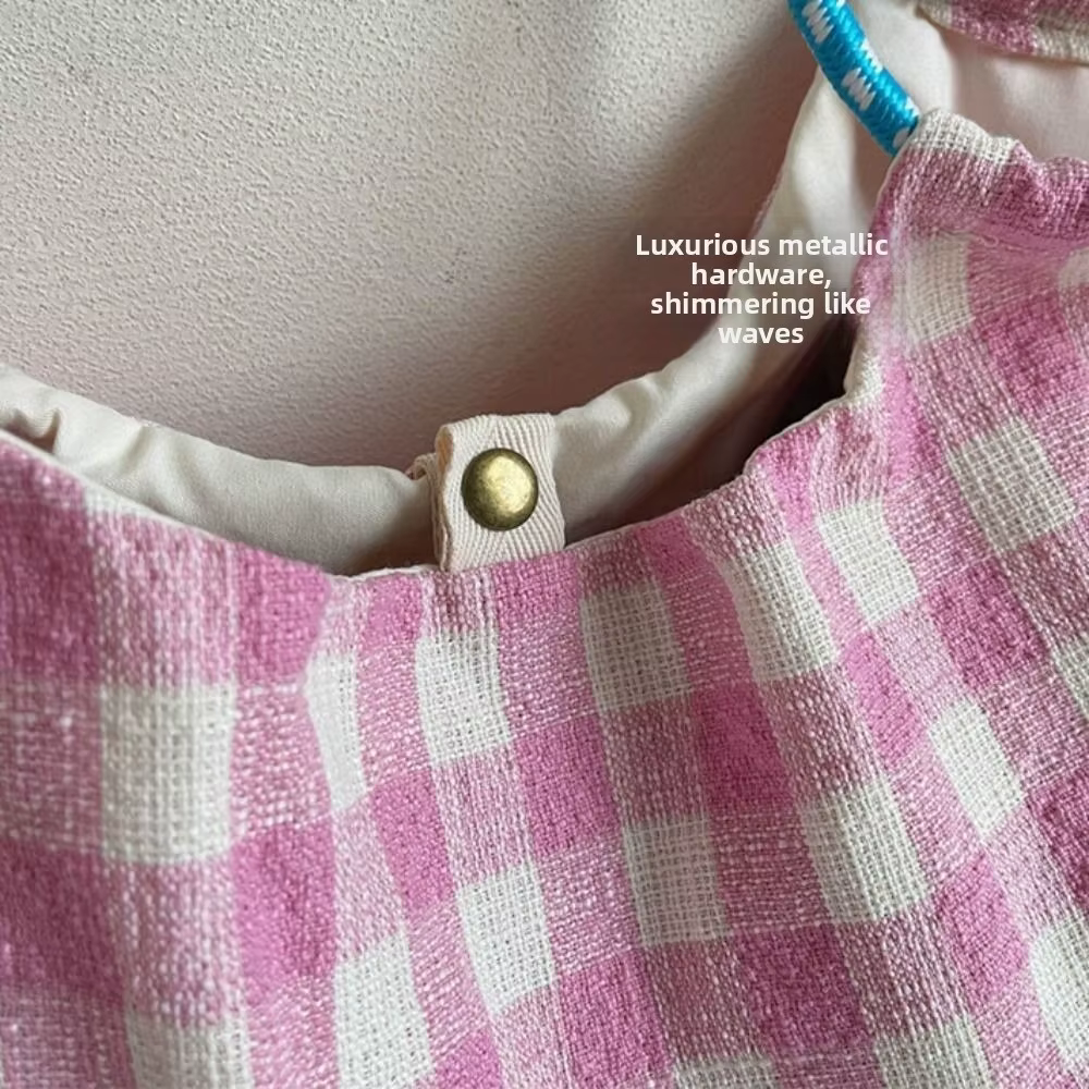 Bolso Bandolera a Cuadros Gran Capacidad para Mujer – Ligero y Resistente