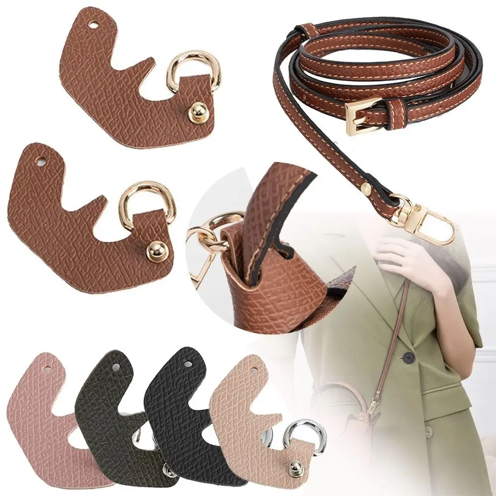 Longchamp Correa de cuero genuino bandolera sin perforaciones - imagen 5