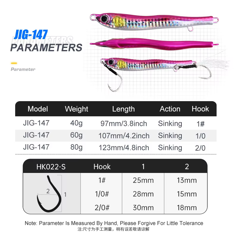 Señuelo Jack Jig Obsession J147 para lubina y orilla - imagen 4