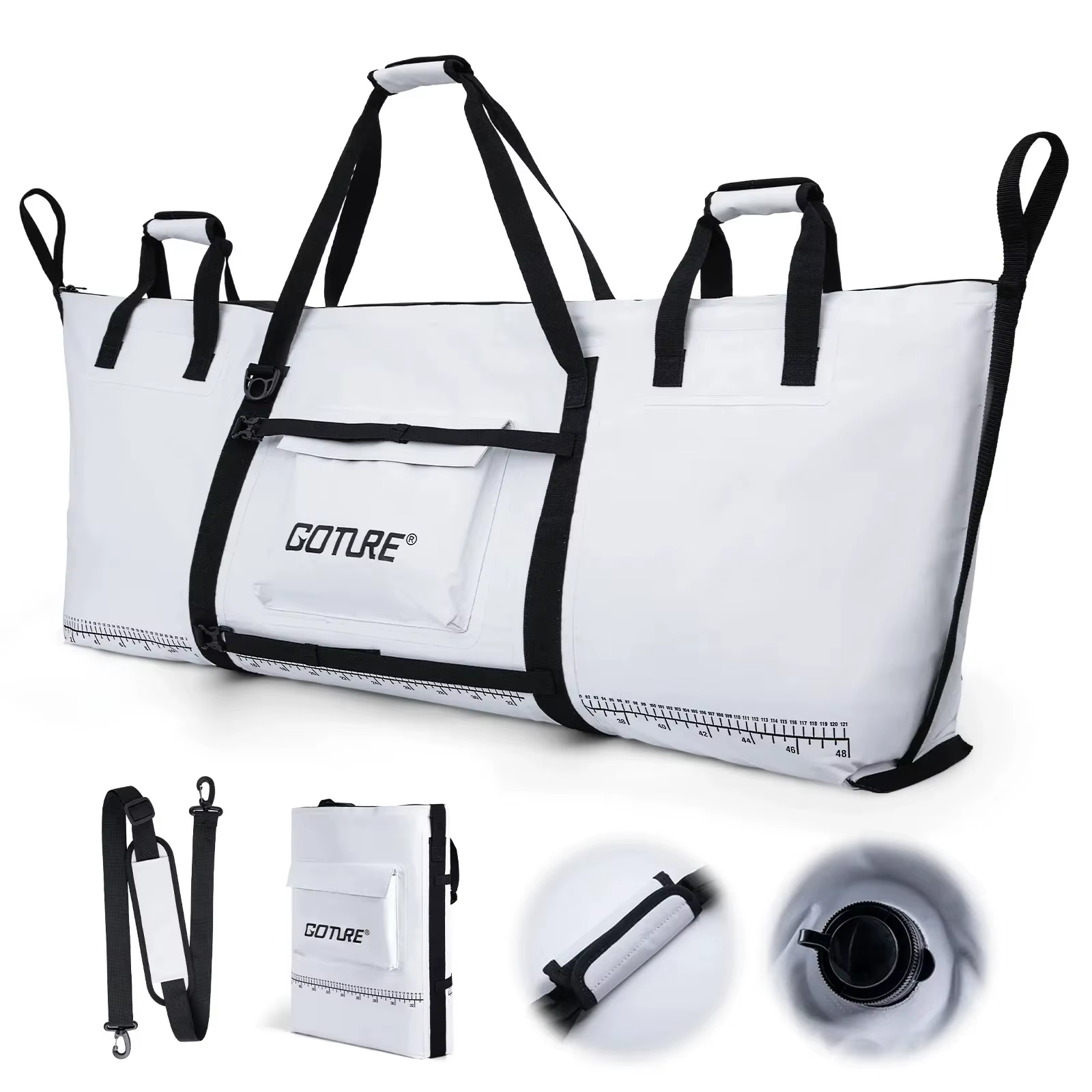 Bolsa Enfriadora Goture 152x51cm Impermeable Isotérmica con Regla