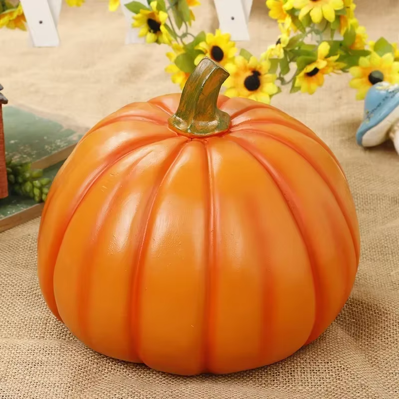 Calabaza decorativa de resina para Halloween y el hogar - imagen 4