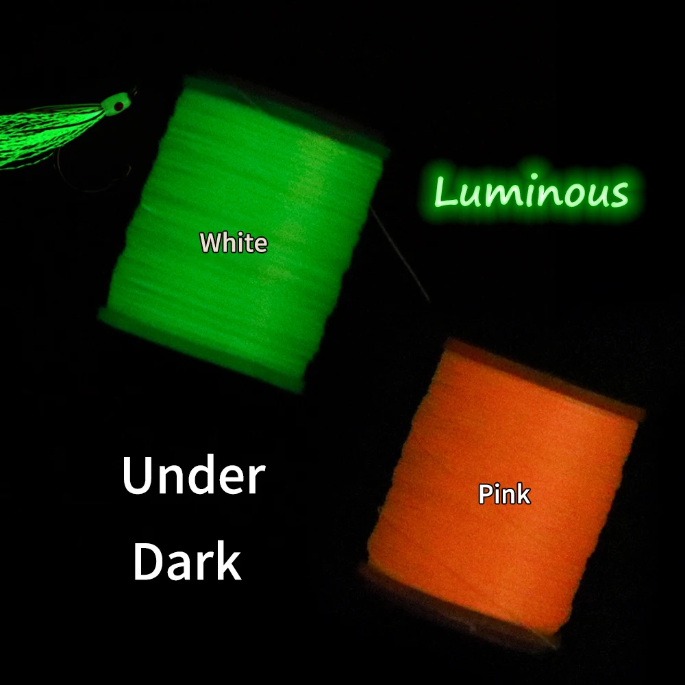 Hilo Tatami fluorescente para atar moscas de agua salada - imagen 4