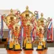 Trofeo de pesca metálico personalizado con grabado gratuito - imagen 5