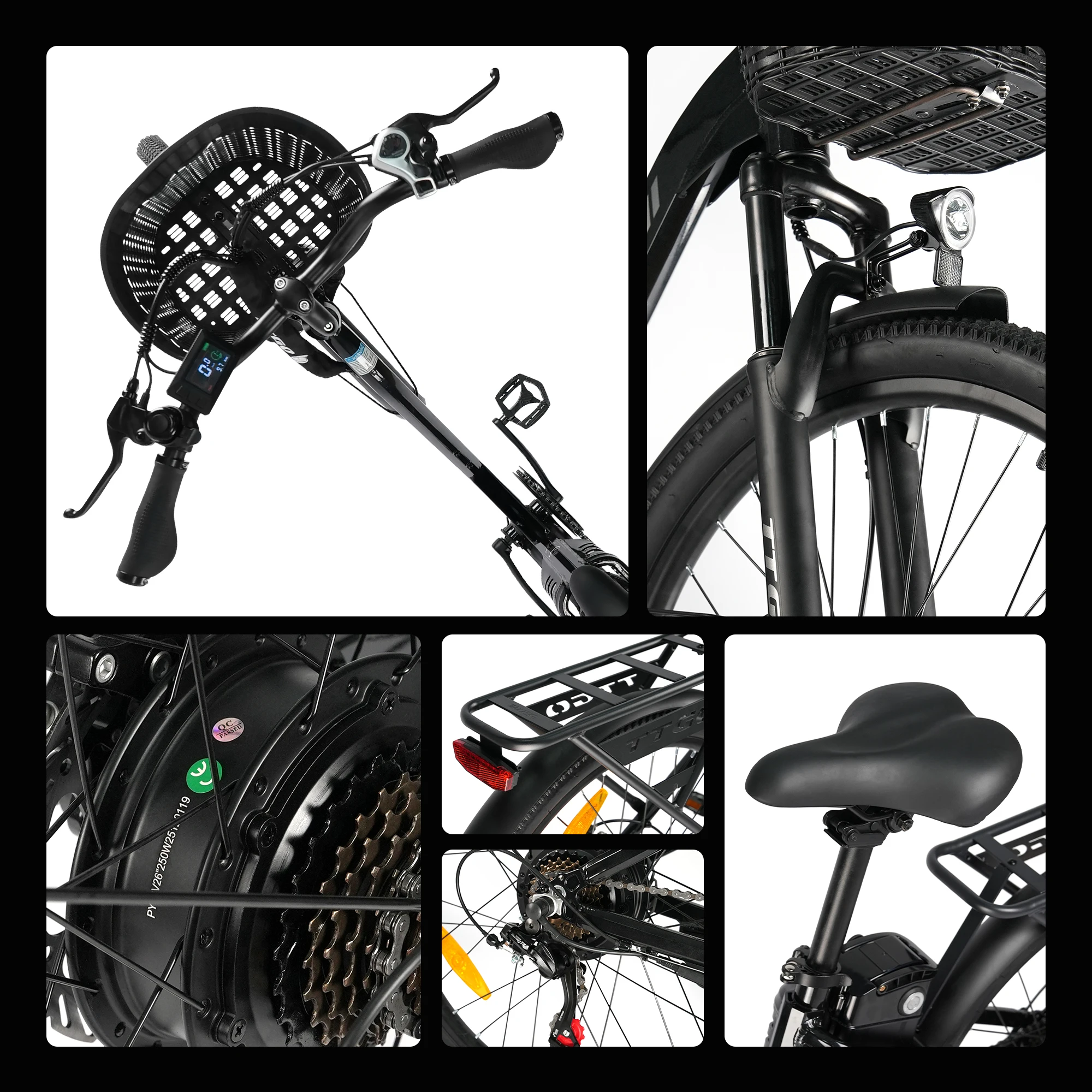 Frenos de disco delantero y trasero