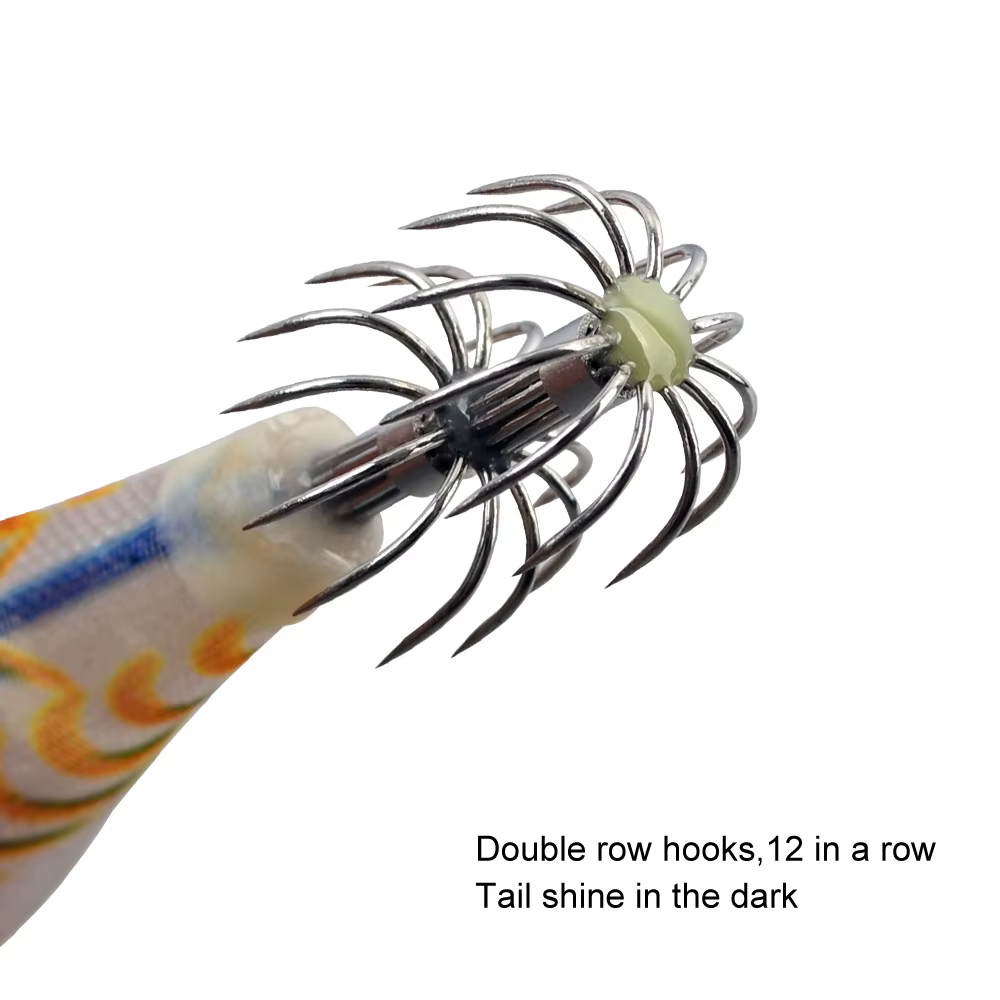 Crankbait marino para calamares y sepias - Señuelo camarón eficaz - imagen 5