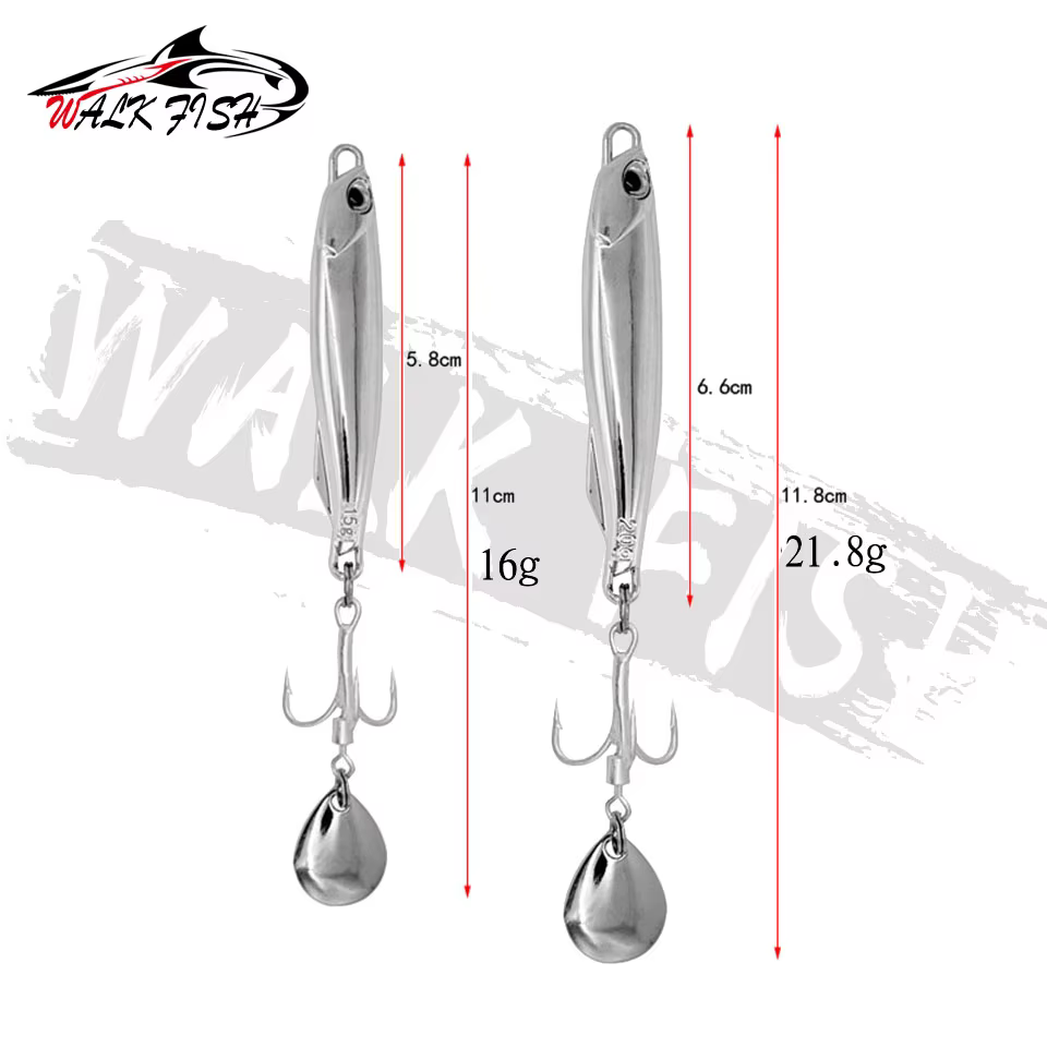 Walk Fish Señuelo Vib Caballa – Cuchara giratoria metálica - imagen 3