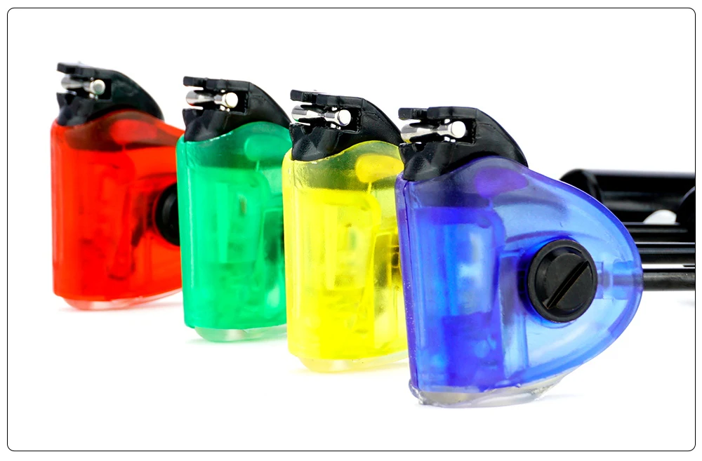 Detalle del indicador LED y opciones de color