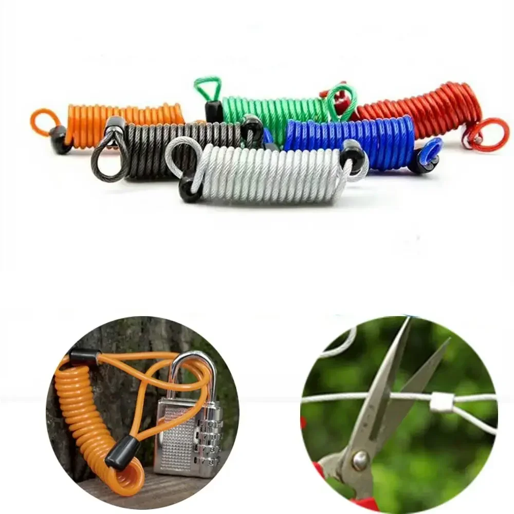 Cable Elástico Antirrobo con Alarma para Bicicleta y Motocicleta - imagen 3
