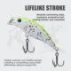 Señuelos duros Micro Sinking Minnow 52 mm 3,8 g – agua dulce y salada - imagen 3