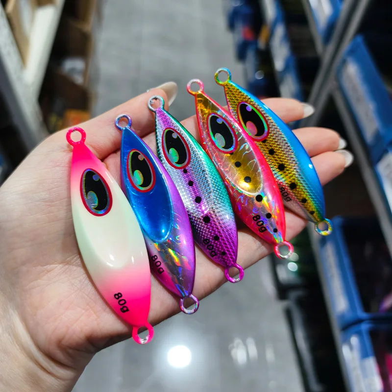 Señuelo de Pesca TEASER J168 luminoso de hundimiento lento – pez - imagen 5