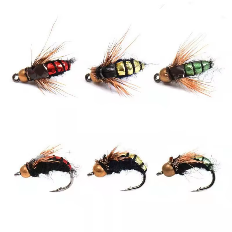 Señuelo para Trucha – Imitación de Insecto, Hundimiento Rápido - imagen 2