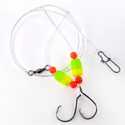Aparejo Pompano Rig 100cm – Flotador y anzuelo circular surfcasting