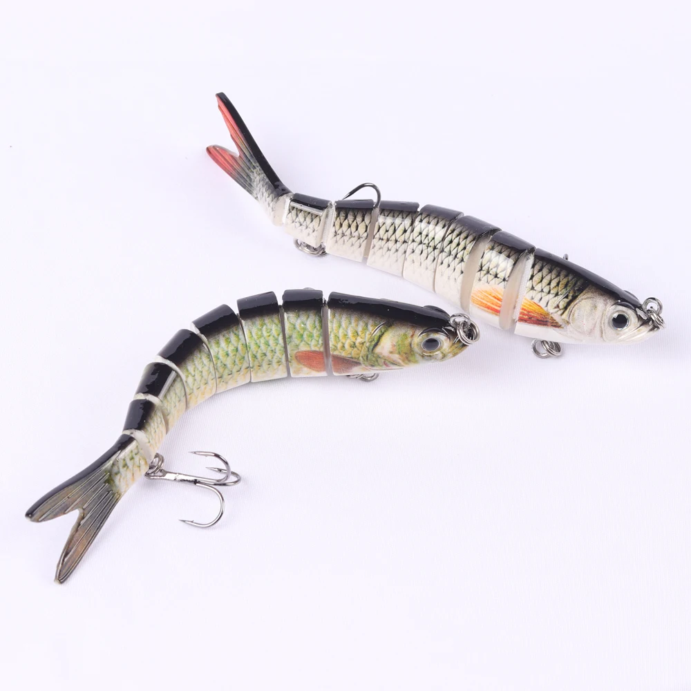 Wobblers articulados duros para lucio y carpa – Señuelos de pesca - imagen 4