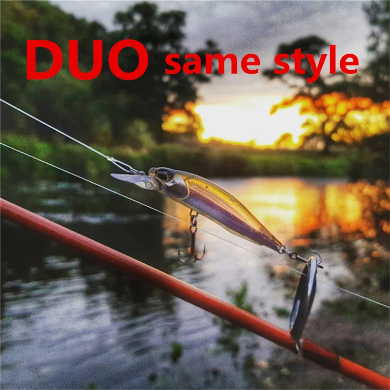 Señuelo LURETV DUO estilo japonés vista lateral
