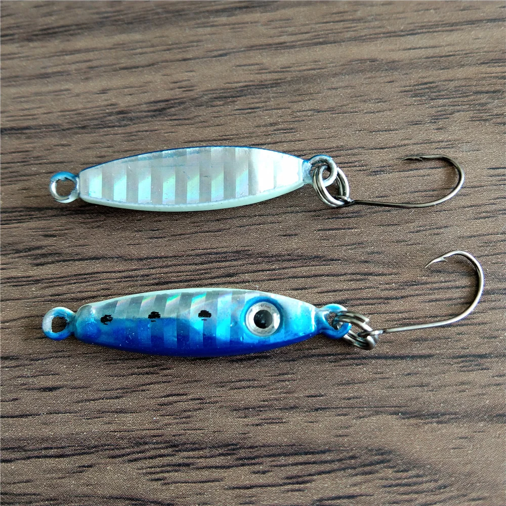 Swolfy Mini Cuchara Spinnerbait – Señuelo metálico para trucha - imagen 5