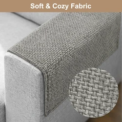 Fundas antideslizantes para reposabrazos de sofá y sillón