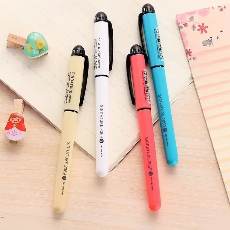 Bolígrafos de Gel Colores Pastel Kawaii – Set Multicolor Escolar y Oficina - imagen 2