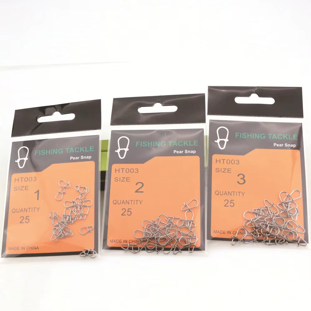 Snaps rápidos para crankbait inox - Clips de pesca para agua salada - imagen 5