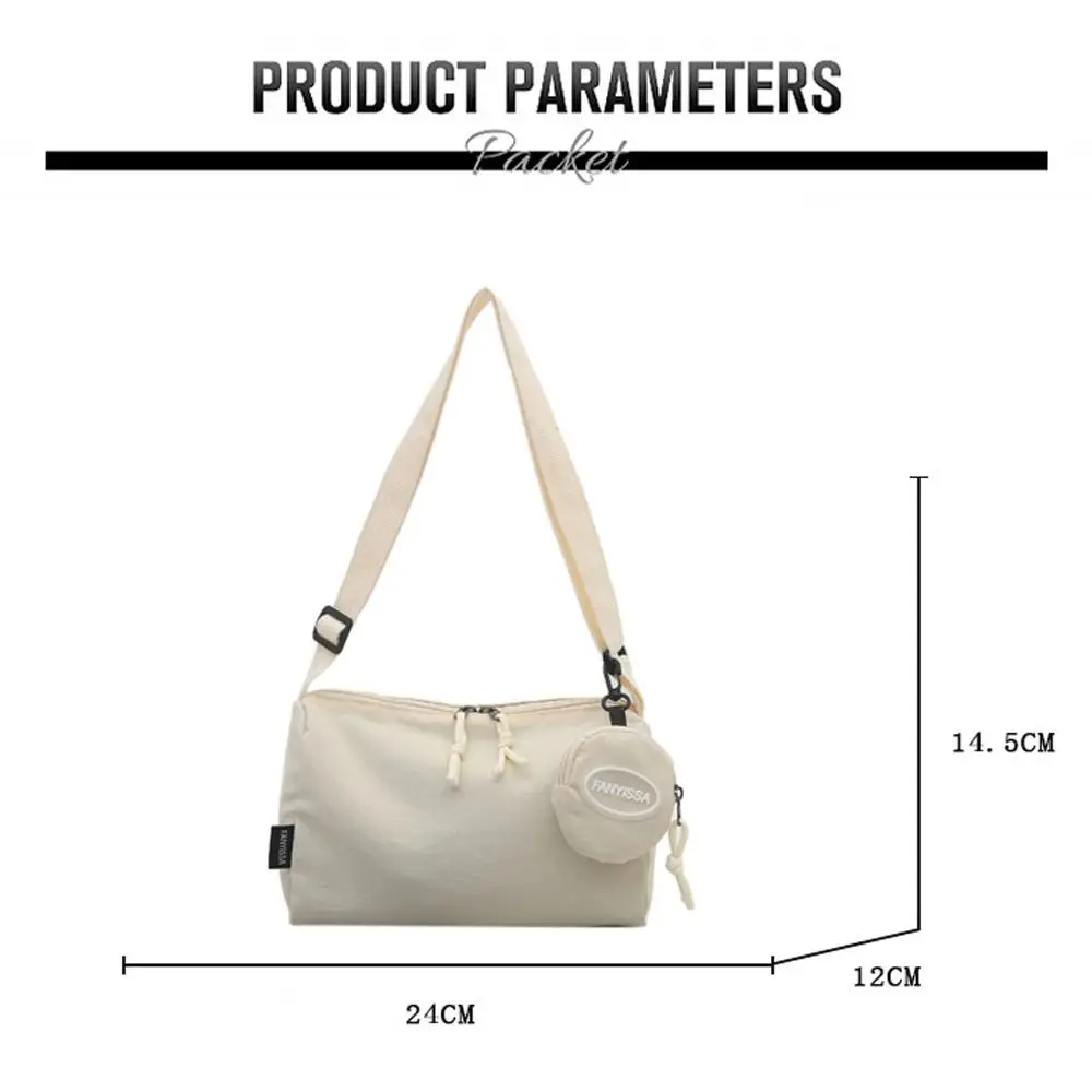 Bolso bandolera nailon tipo cubo ligero para salidas informales - imagen 4