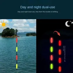 Flotadores LED para Pesca Nocturna – 9 Luces Ultra Sensibles