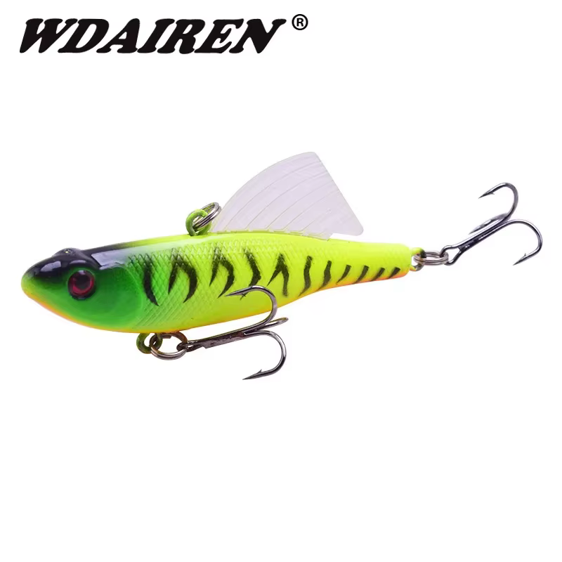 Señuelo VIB para pesca en hielo — cebo duro tipo pececillo - imagen 5
