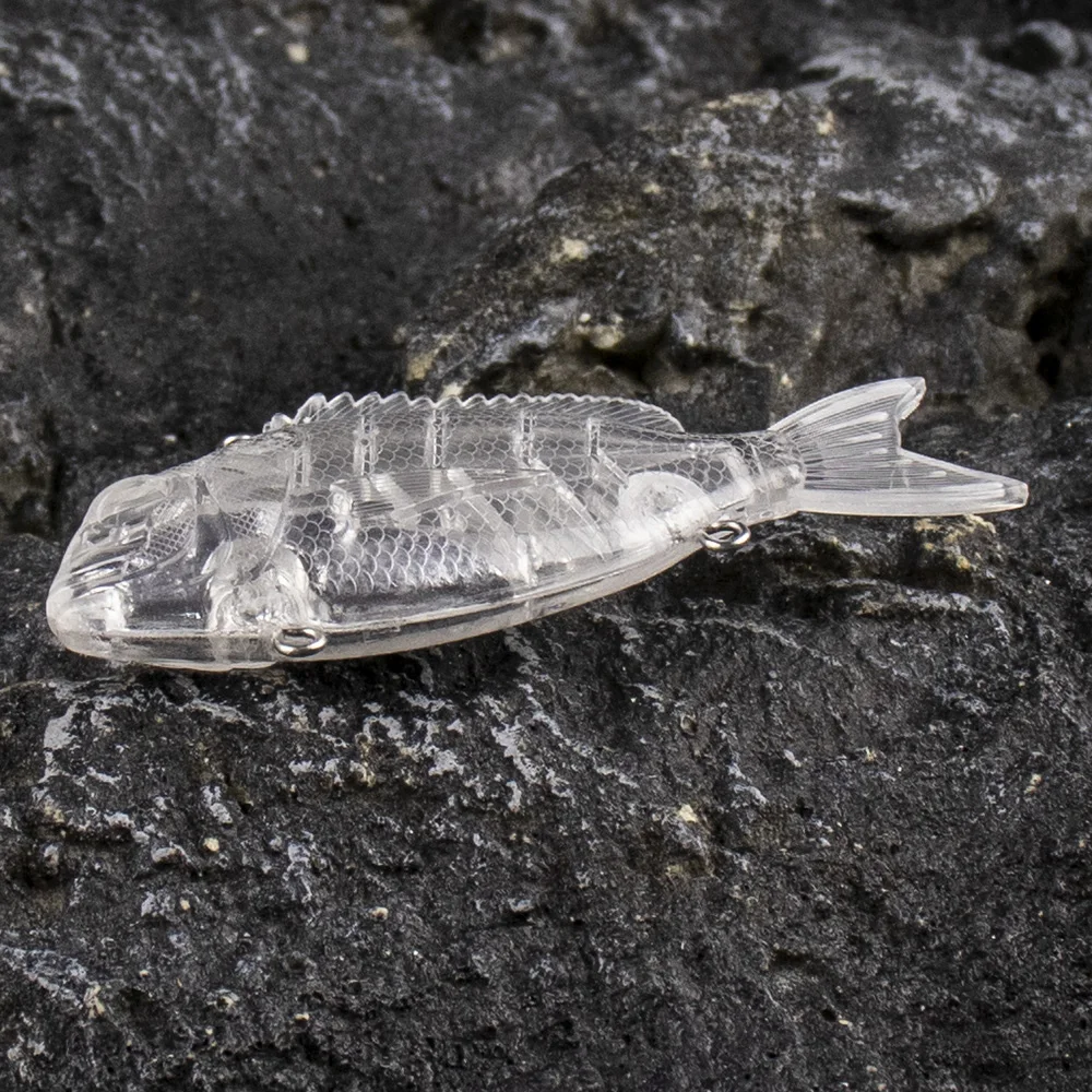 Señuelos deslizantes sin pintar Dr.Holife – Hundimiento para pesca - imagen 4