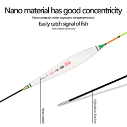 Flotadores Nano compuestos para carpa y carpín – Máxima sensibilidad