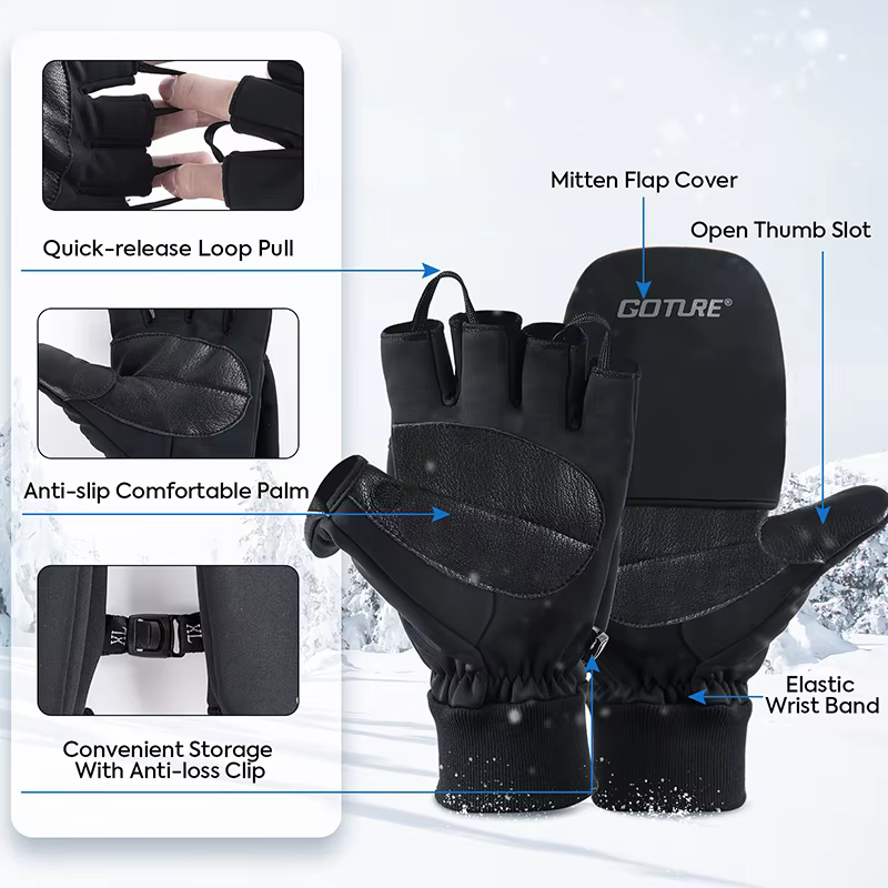 Guantes Goture Winter – Térmicos e impermeables para pesca