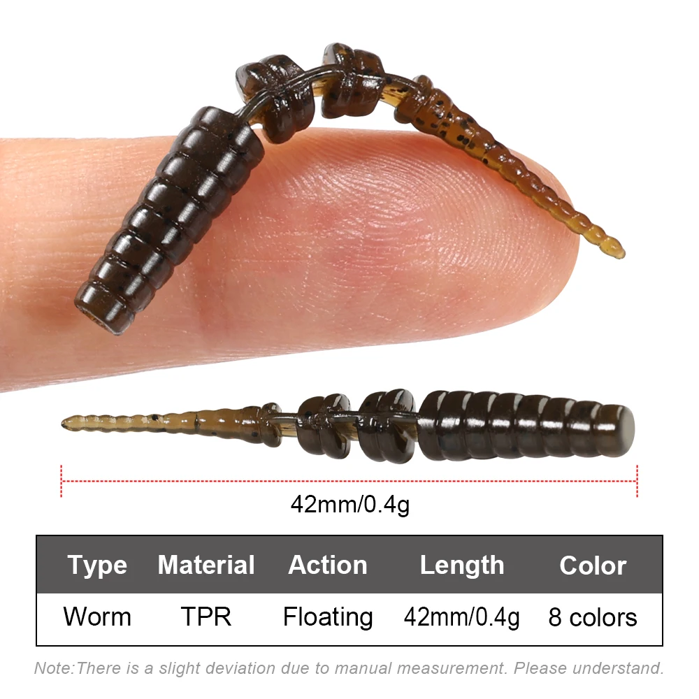 Spinpoler 42mm Micro Mini Ocean Rock Señuelo swimbait suave silicona - imagen 2