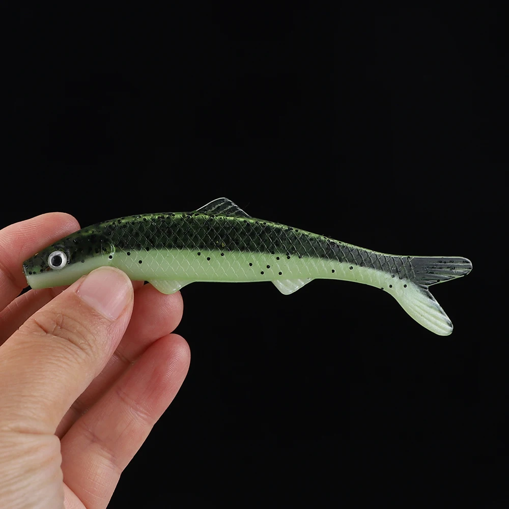 FishingFANS Señuelo shad cola de pez para lucioperca y lucio - imagen 2