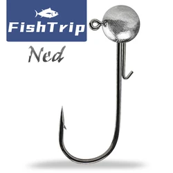 FishTrip Ned Jig Head sin malezas – Agua dulce y salada