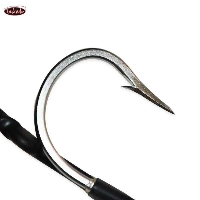 Anzuelos Jigging de acero inoxidable TAKEDO 7691 – para atún y tiburón - imagen 2