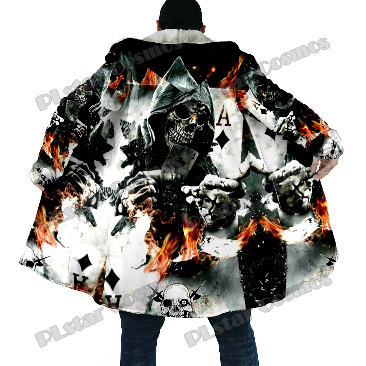 Chaqueta impermeable pesca invierno hombre – forro polar lana - imagen 2