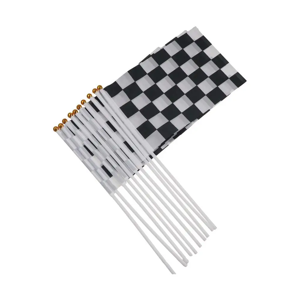 Pack de banderines con diseño de checkered flag