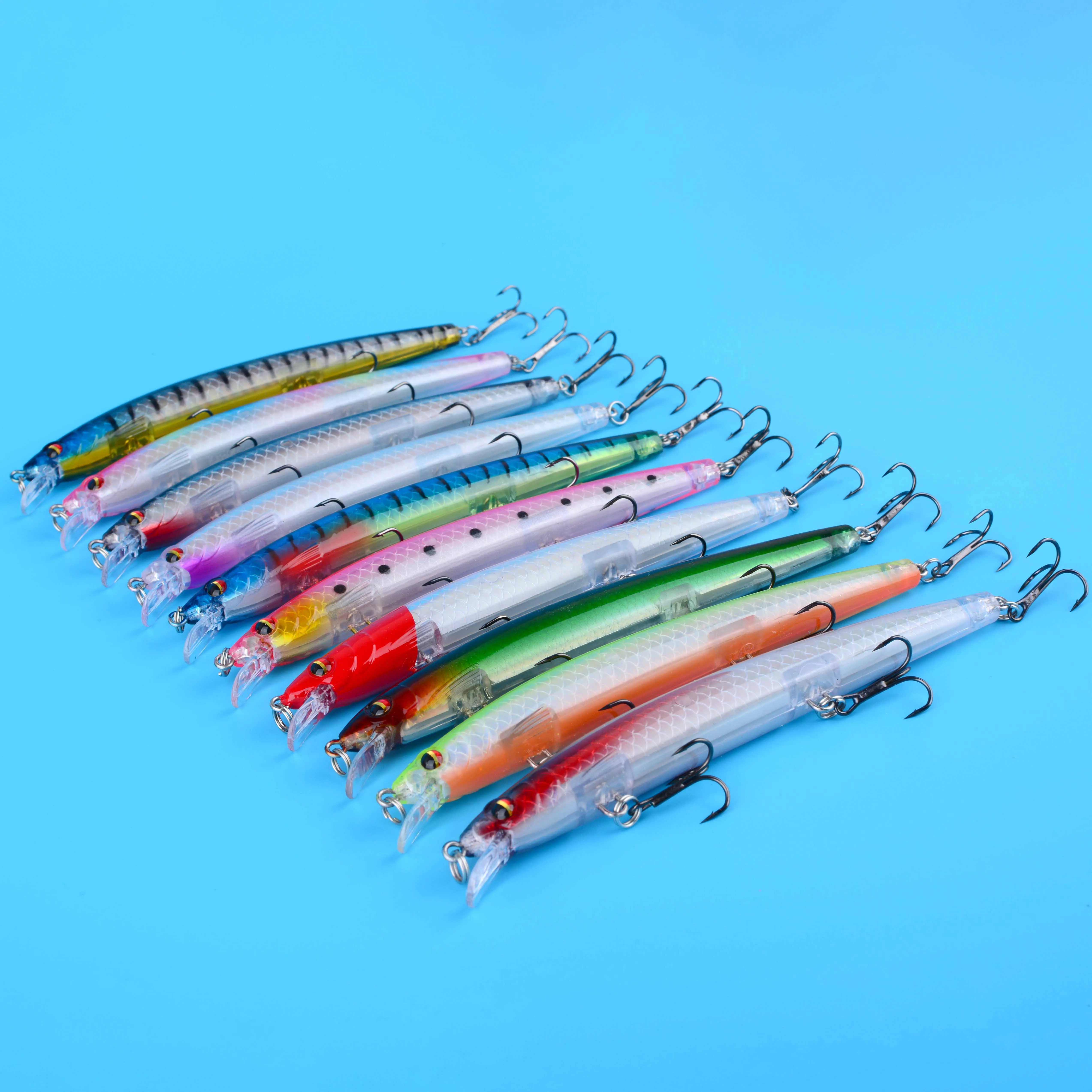 Señuelo de pesca flotante tipo minnow 13.8cm 15g para agua salada