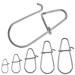 Broches Duo Lock pesca Clips acero inoxidable para aparejos resistentes