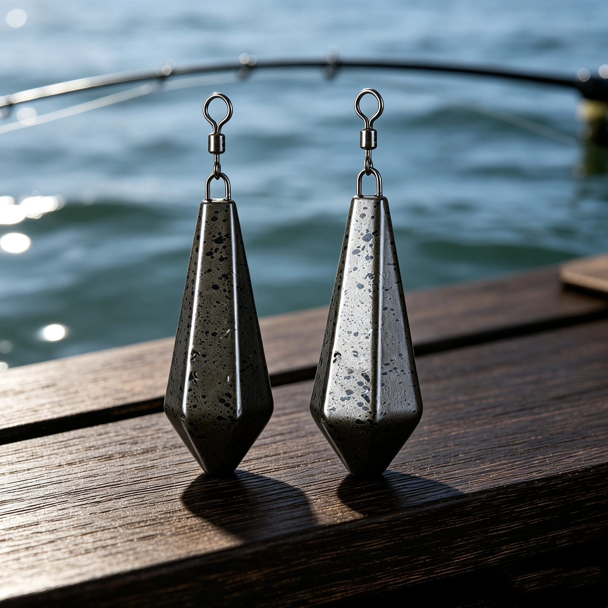FTK plomos giratorios de diamante anti-enganchamiento carpa marina