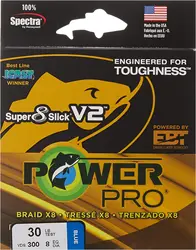 PowerPro SSV2 - Línea trenzada Spectra de alto rendimiento para pesca