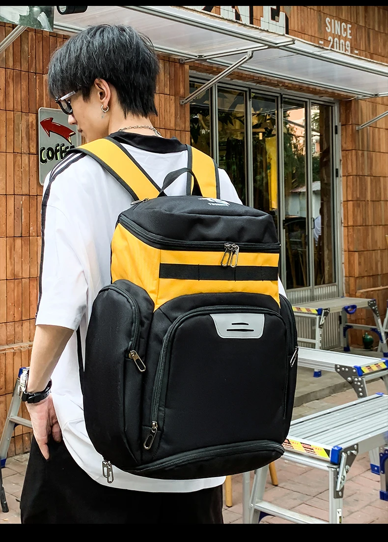 Mochila en uso deportivo