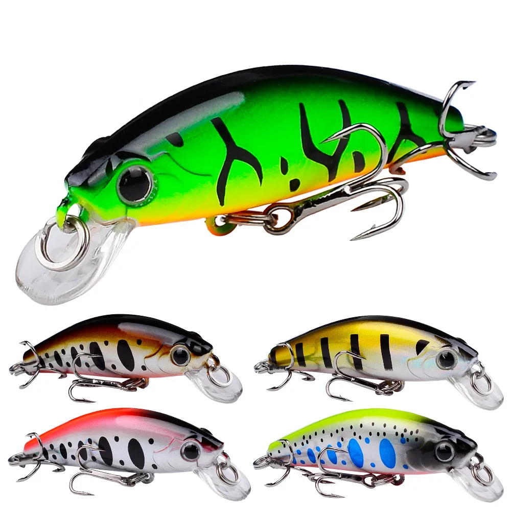 Wobler minnow hundido para trucha jerkbait y crank - imagen 2