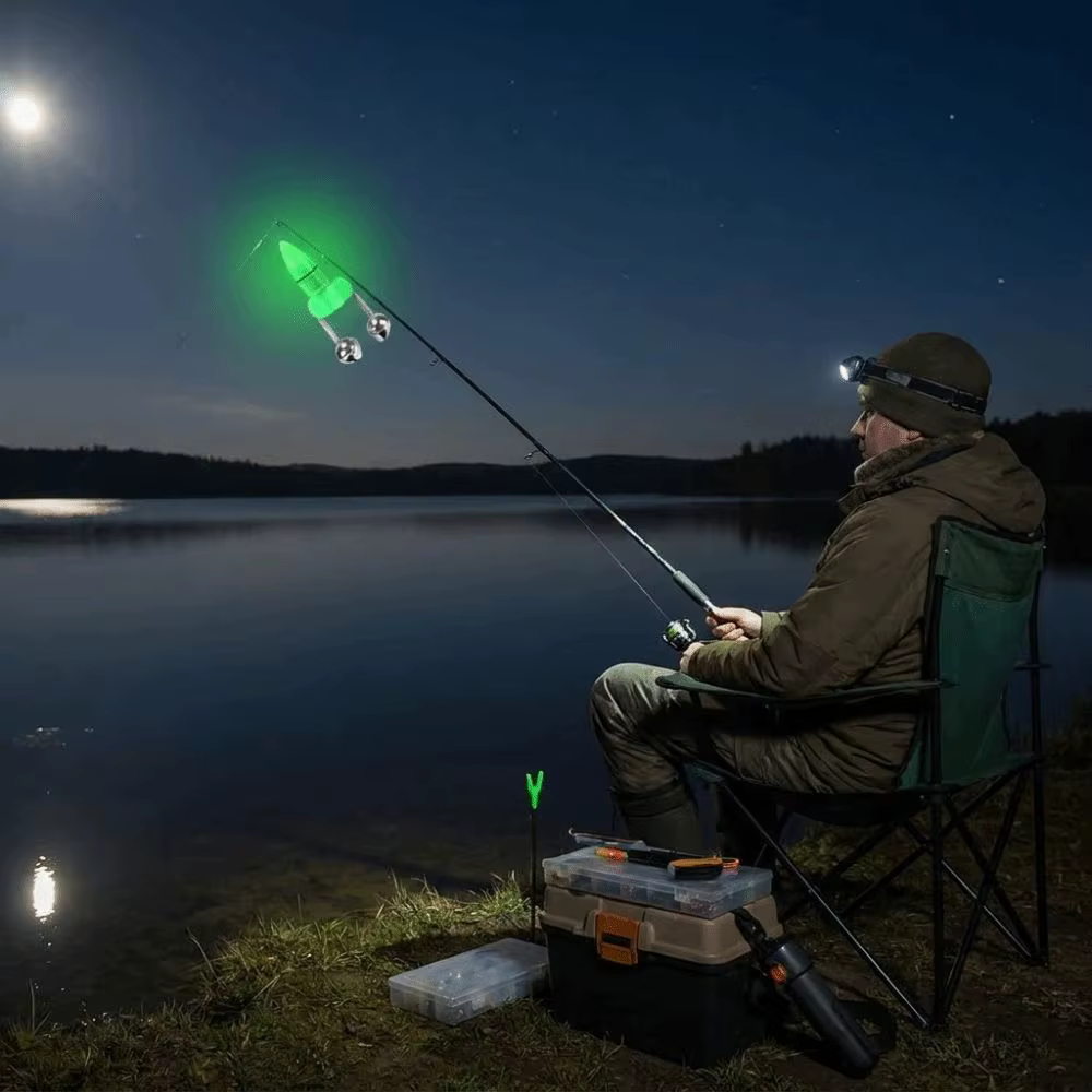 Campana de Pesca Profesional – Alarma de Picada Impermeable con Clip - imagen 5