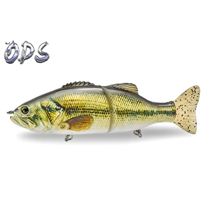 Glide Bluegill Wobbler que se hunde para lubina de cola blanda - imagen 5