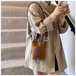 Tote Retro Estampado Leopardo – Bolso Bandolera Gran Capacidad