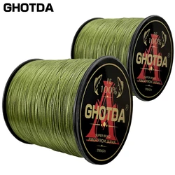 Sedal trenzado Ghotda 8X PE – Multifilamento para carpa y trucha