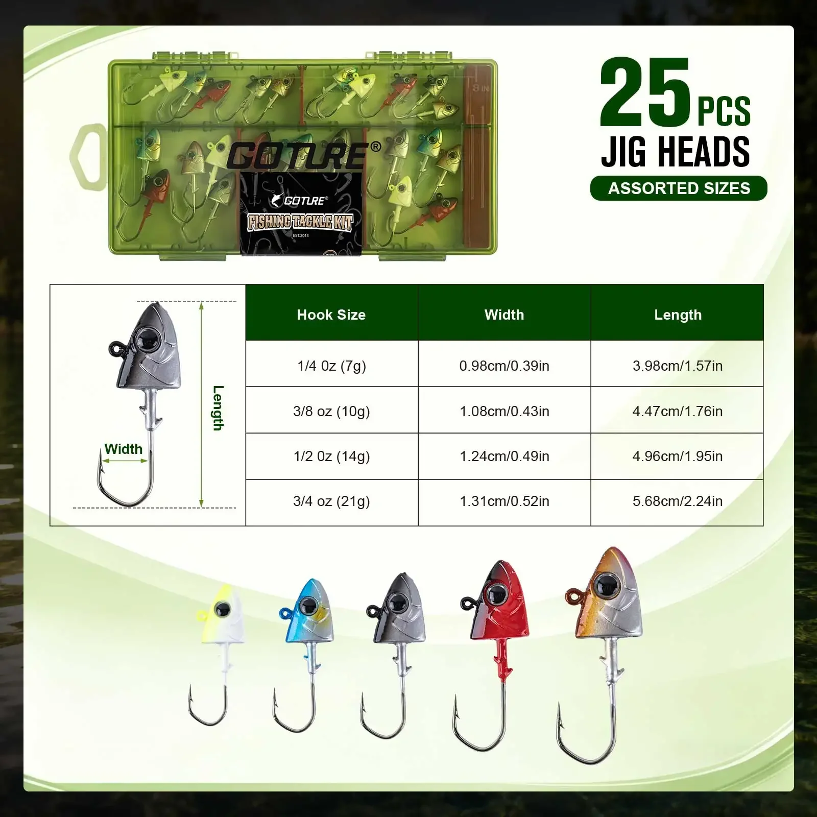 Montaje para jigging