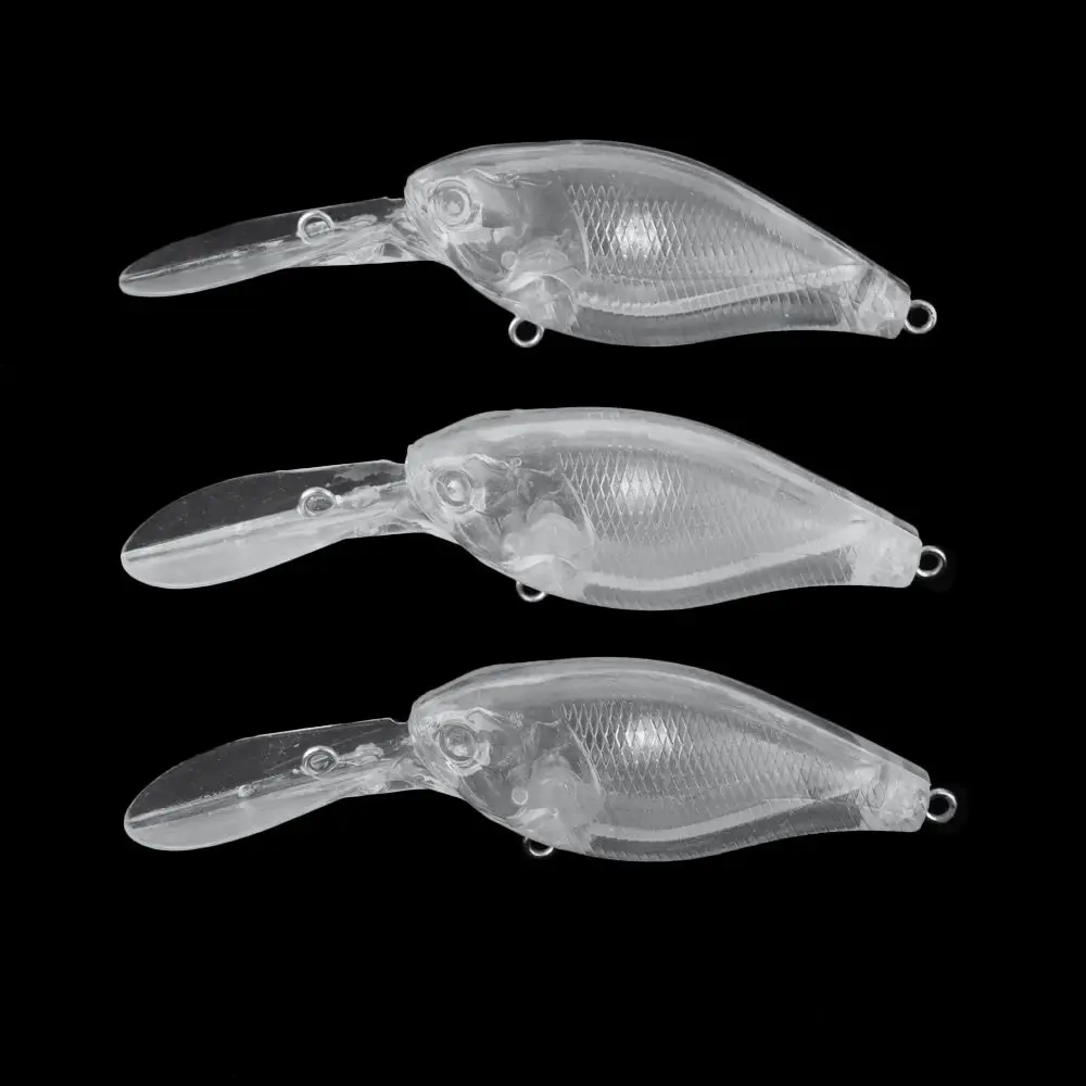 Crankbait Wobbler Minnow sin pintar – señuelo cebo duro - imagen 4