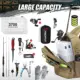 Mochila de pesca impermeable con soporte para cañas y hombro - imagen 2