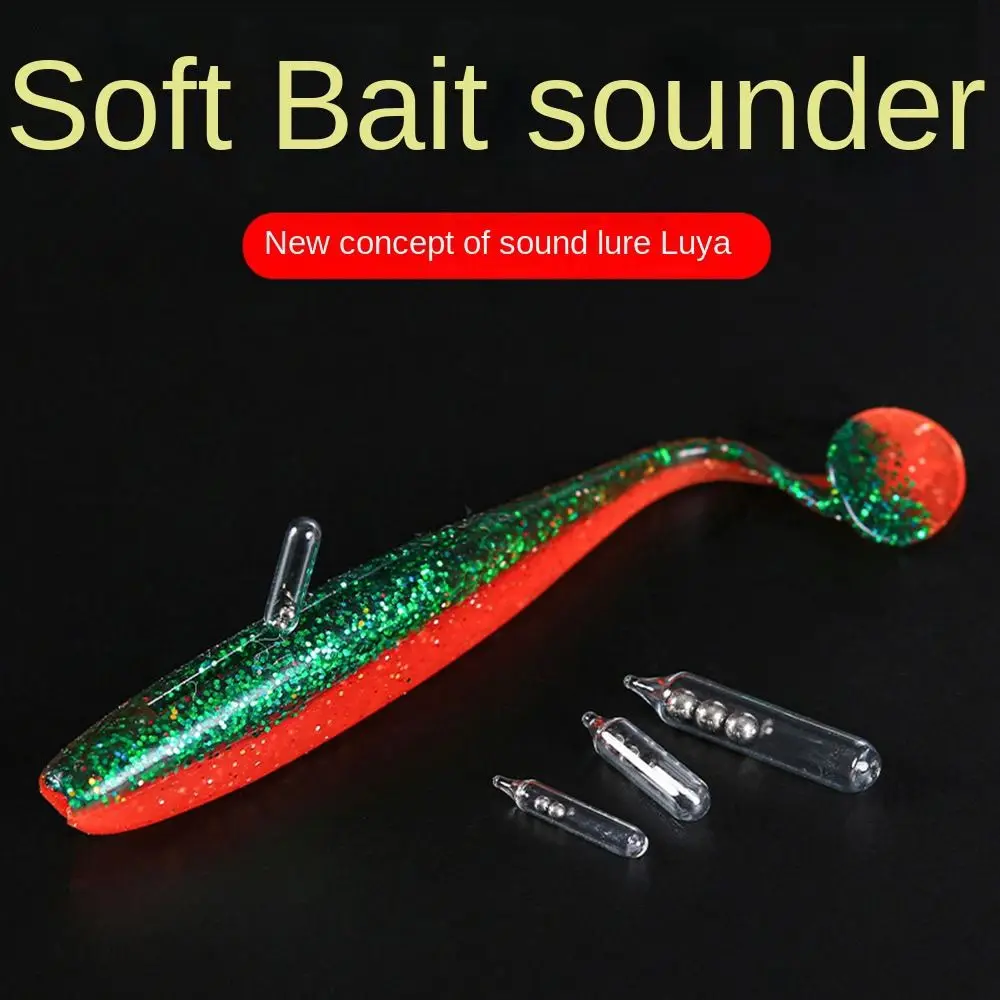 Sonajeros de pesca con tubo de inserción para agitar y señuelo blando - imagen 2