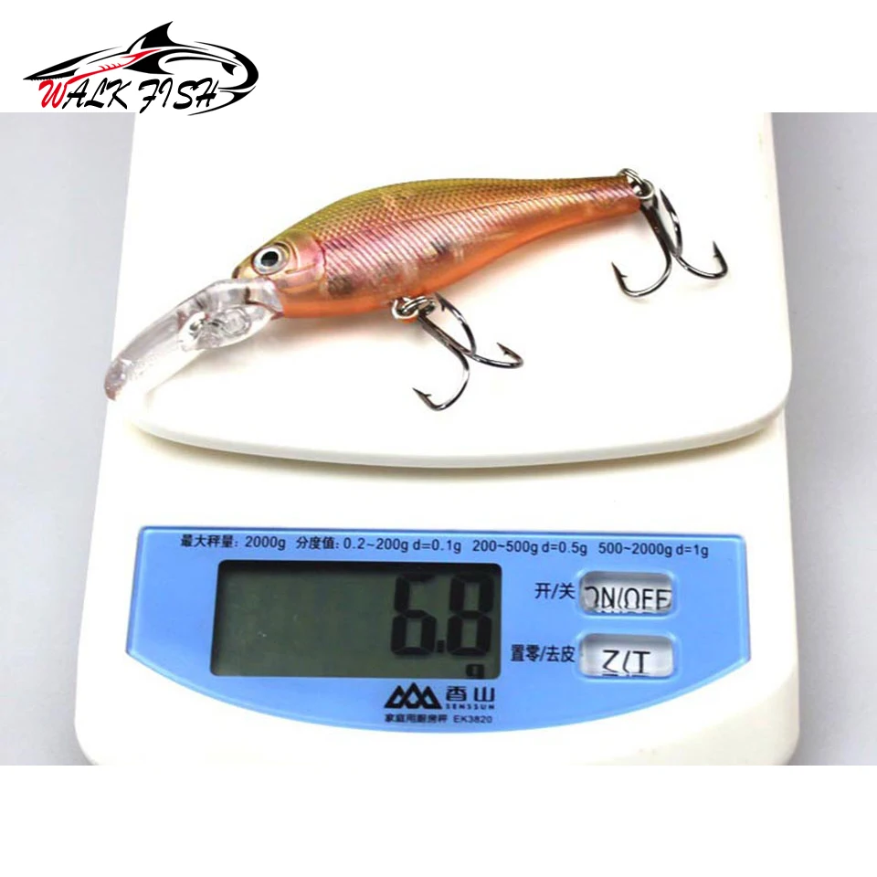Crazy Wobble Swimbait – Wobbler con ojos 3D para pesca - imagen 3