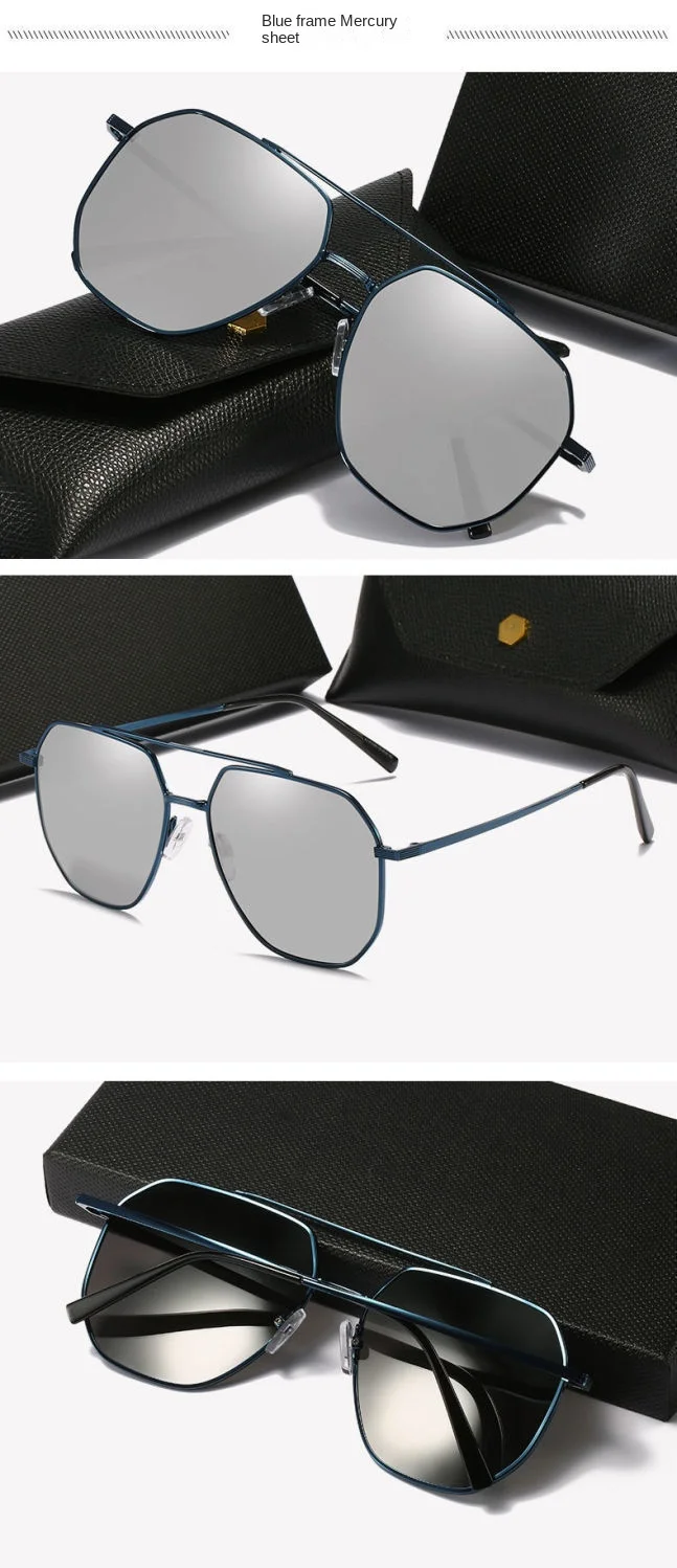 Gafas de sol en la mano mostrando su peso ligero